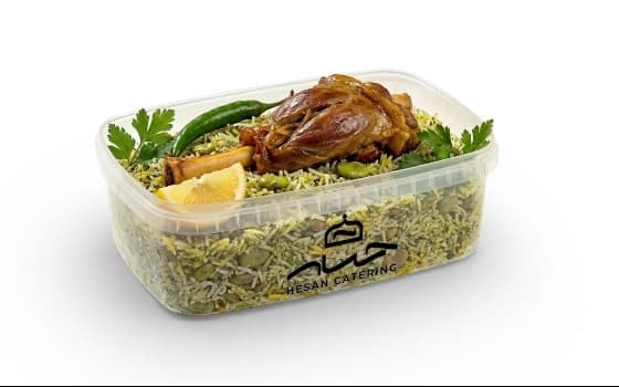 باقالی پلو با ماهیچه گوسفندی