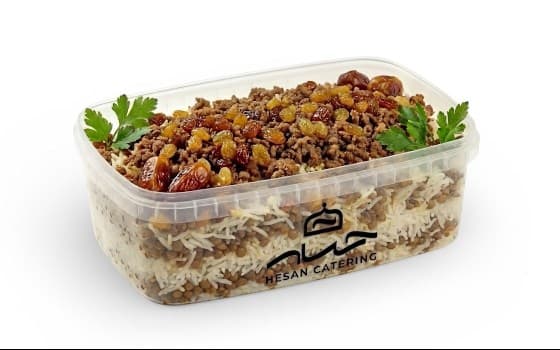 عدس پلو با گوشت